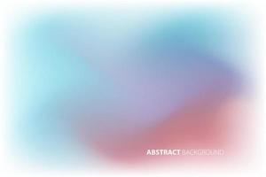 Abstract gradient blurred background in light pastel color. vector