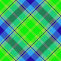 Plaid check fabric. Seamless textile background. Vector texture pattern tartan.