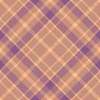 Tartan fabric vector. Plaid texture seamless. Background textile pattern check. vector