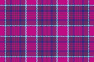 Plaid seamless check. Textile fabric texture. Vector tartan background pattern.