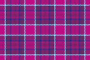 Plaid seamless check. Textile fabric texture. Vector tartan background pattern.