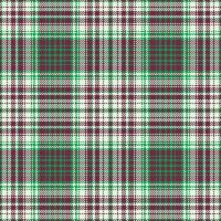 Seamless check vector. Plaid pattern fabric. Texture background textile tartan. vector
