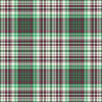 Seamless check vector. Plaid pattern fabric. Texture background textile tartan. vector