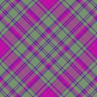 Texture seamless check. Textile plaid tartan. Vector pattern fabric background.