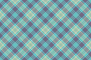 Fabric seamless textile. Texture check plaid. Background tartan pattern vector. vector
