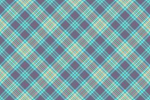 Fabric seamless textile. Texture check plaid. Background tartan pattern vector. vector