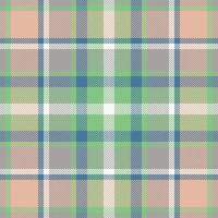 Plaid check pattern. Seamless fabric texture. Tartan textile print. vector