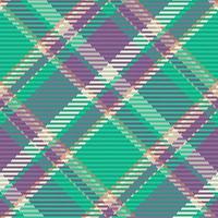 Seamless pattern of scottish tartan plaid. Repeatable background with check fabric texture. Vector backdrop striped textile print.