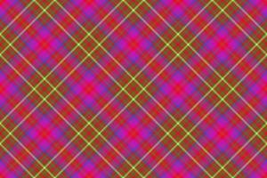 Check textile seamless. Texture tartan vector. Pattern background fabric plaid. vector