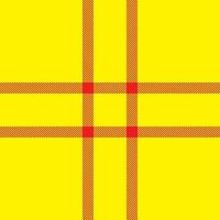 Plaid check pattern. Seamless fabric texture. Tartan textile print. vector