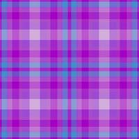 Fabric plaid seamless. Background tartan vector. Check texture textile pattern. vector