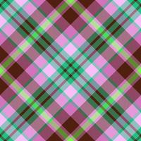 Vector texture check. Background tartan textile. Plaid seamless fabric pattern.