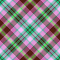 Vector texture check. Background tartan textile. Plaid seamless fabric pattern.