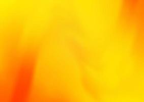 Light Yellow, Orange vector abstract blurred pattern.