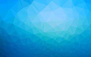 Light BLUE vector abstract mosaic pattern.