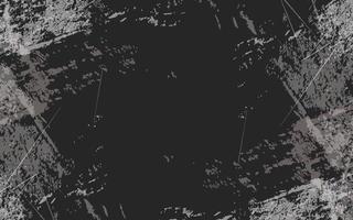 Abstract grunge texture black and white color background vector