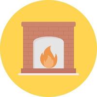 ilustración de vector de chimenea en un fondo. símbolos de calidad premium. iconos vectoriales para concepto y diseño gráfico.