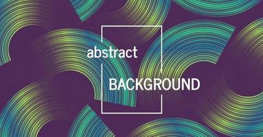 Geometric background with abstract circles shapes vector