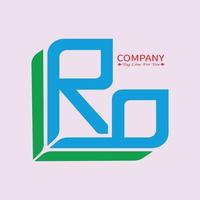 colorful geometric vector logo design