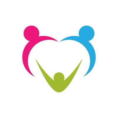 Community, network and social logo design