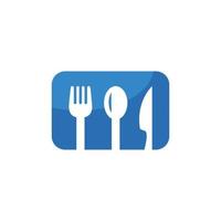 fork and spoon vector