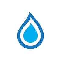 Water drop illustration vector