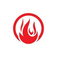 Fire flame Logo vector