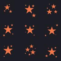 conjunto de estrellas, decoración de fuegos artificiales brillantes, icono de destello brillante vector