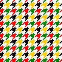seamless geometric pattern with hounds tooth vector
