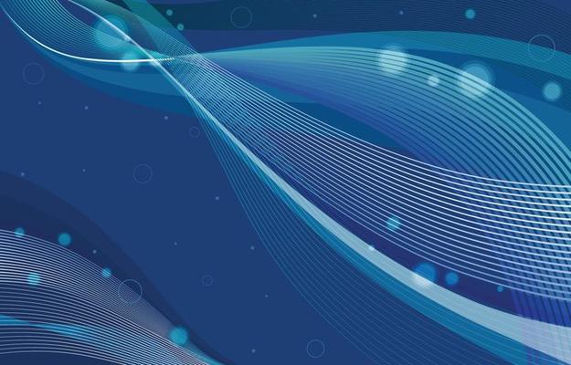 Line And Wave Background