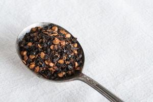 Chipotle Pepper Flakes on a Spoon photo