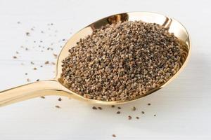 Celery Seeds on a Spoon photo