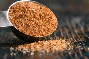 Cajun Seasoning Spilled from a Teaspoon photo