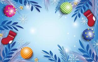 Winter Christmas Background vector