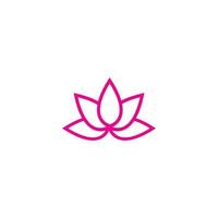 Beauty Vector Lotus flowers design logo Template