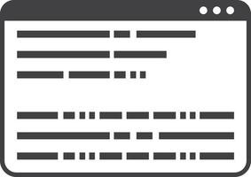 Applications and UX UI illustration in minimal style vector