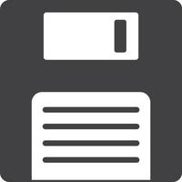 floppy disk illustration in minimal style vector