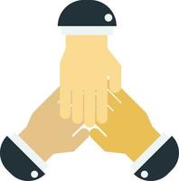 business cooperation illustration in minimal style vector