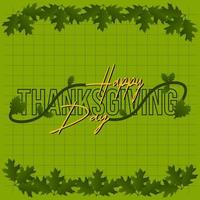 Happy Thanksgiving Day Illustration vector