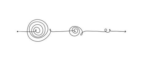 hand drawn of tangle scrawl sketch. Abstract scribble, Vector illustration.