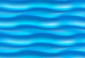 Abstract Blue Sea Waves Background. Vector. Vector desiign background
