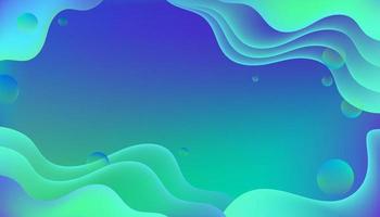 smooth flowing dynamic wave background.  Aesthetic background. Vector design background