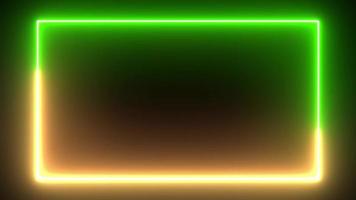 neon glow color moving seamless art background abstract motion screen 4k video