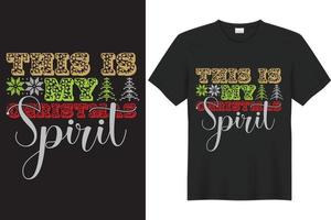 Christmas T-Shirt Design vector