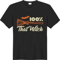 100 That Witch Design vector