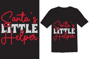 Santa Little Helper vector