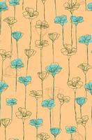 Beautiful fabric vector art design wallpaper seamless pattern vector illustration pattern background floral.