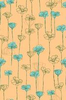 Beautiful fabric vector art design wallpaper seamless pattern vector illustration pattern background floral.