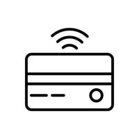 debit and credit card icons, vector design suitable for websites and apps.