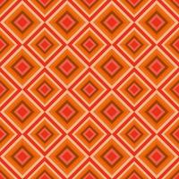 Retro Warm pattern in vintage style of the 60s and 70s vector